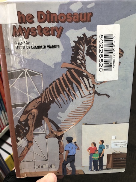 The Dinosaur Mystery – Jestress's Forgotten Books and Stories