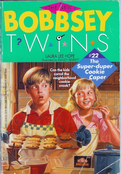 Bobbsey Twins Super-Duper Cookie Caper coverr