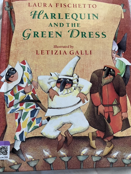 Harlequin and the Green Dress  Jestress's Forgotten Books and Stories