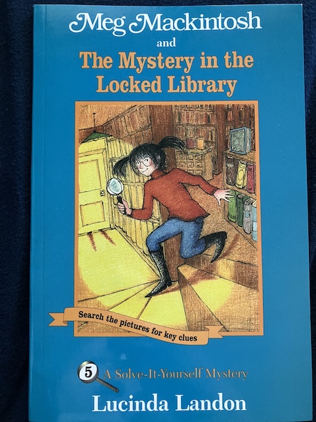 Meg Mackintosh and the Mystery in the Locked Library cover