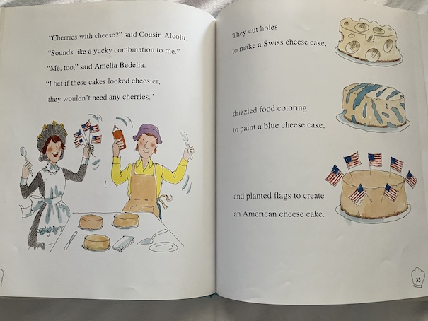 Amelia Bedelia Bakes Off - Amelia and her cousin decorate cheesecakes