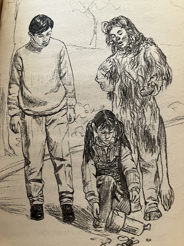 Boxcar Children Mystery on Stage fallen light