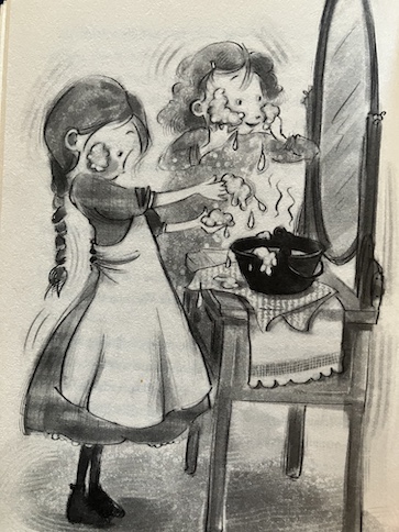 Still More Stories from Grandma's Attic girls making face cream