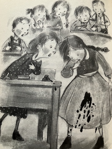 Still More Stories from Grandma's Attic ink stain on dress